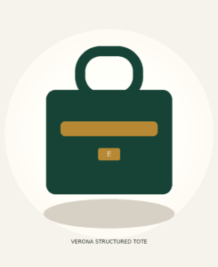 Verona Structured Tote