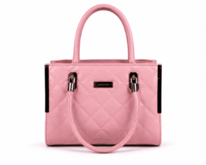 ELDuxe Marco Quilted Pink Tote Bag