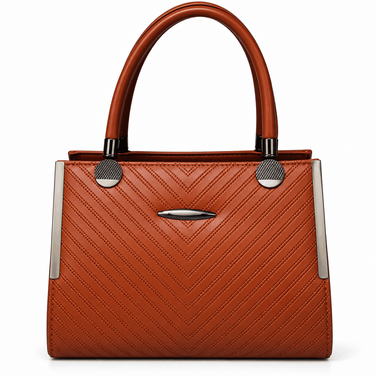 ELDuxe Véra Chevron Structured Handbag