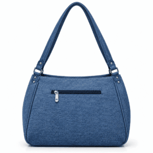 ELDuxe Denim Luxe Shoulder Bag