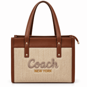 ELDuxe Manhattan Contrast Canvas Tote Bag