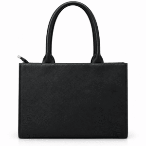 ELDuxe Noir Classic Structured Tote Bag